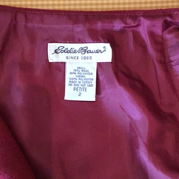 Vintage Eddie Bauer blanket style wrap skirt - Picture 7 of 8